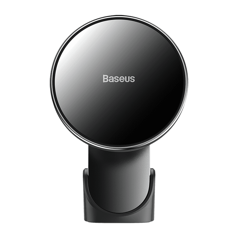 BASEUS Big Energy držiak s bezdrôtovým nabíjaním 15W čierna (kompatibilný s Apple iPhone 12 series) WXJN-01